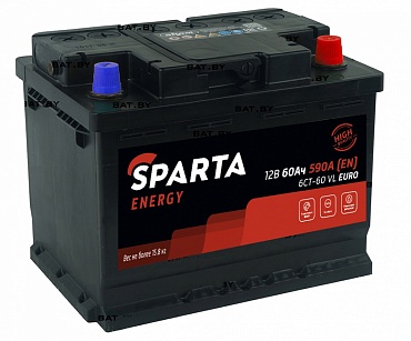 Аккумулятор SPARTA 60 Обратная (590А 175*242*175)