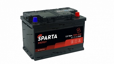 Аккумулятор SPARTA 74 Обратная (700А 175*278*175)