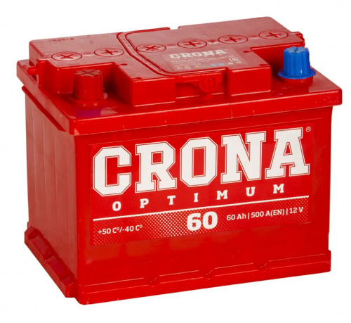 Аккумулятор CRONA 60 Прямая (500А 175*242*190)
