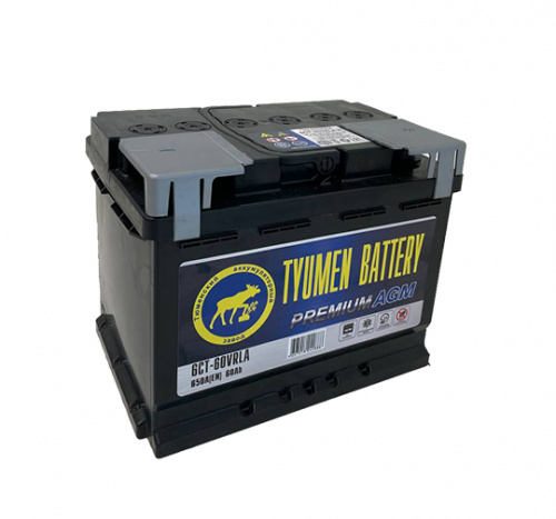 Аккумулятор TYUMEN BATTERY 60 Обратная (650А 175*242*190)