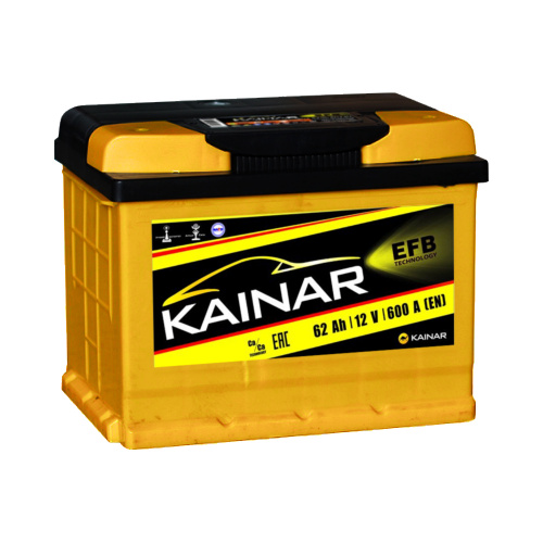 Аккумулятор Kainar 62 Обратная (600А 175*242*190)