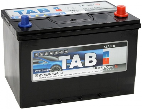 Аккумулятор Tab 95 Обратная (850А 175*304*225)