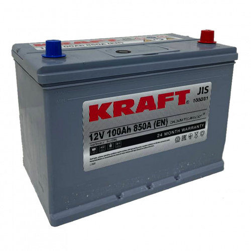 Аккумулятор KRAFT 100 Обратная (850А 173*304*224)