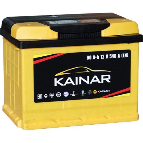 Аккумулятор Kainar 60 Обратная (540А 175*242*175)