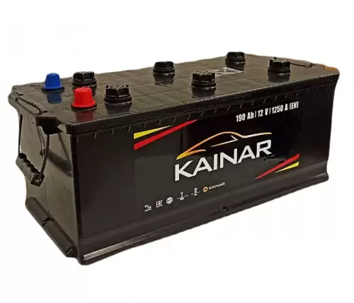 Аккумулятор Kainar 190 Грузовая рус (R+) (1250А, 480*223*223)