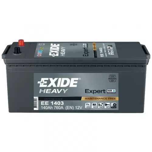 Аккумулятор EXIDE 140 Грузовая евро (L+) (760А, 513*189*223)