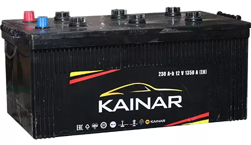 Аккумулятор Kainar 230 Обратная (1350А, 518*274*223)