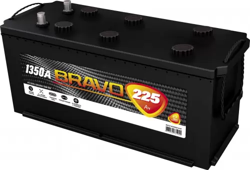 Аккумулятор BRAVO 225 Обратная (1350А, 518*274*242)
