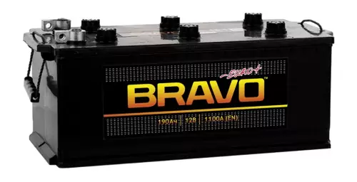 Аккумулятор BRAVO 190 Прямая (1100А, 513*223*223)